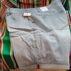 Talbots Light Wash Jean Shorts